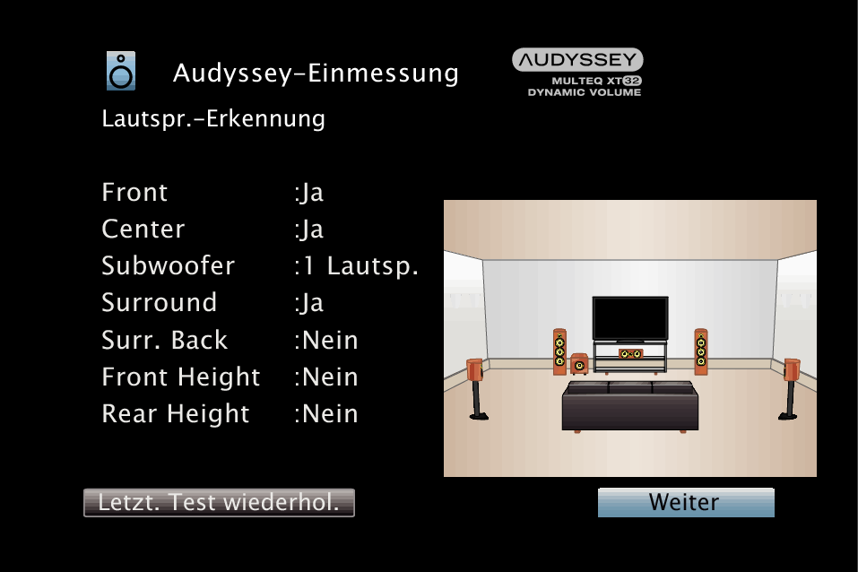 GUI Audyssey7 X85